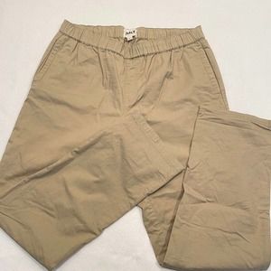 Pact Earth's Favorite Clothing Size XL Womens Pants Beige Stretch Pull On